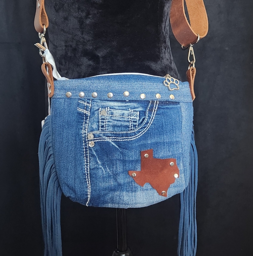 Denim Cowgirl Handbag 8